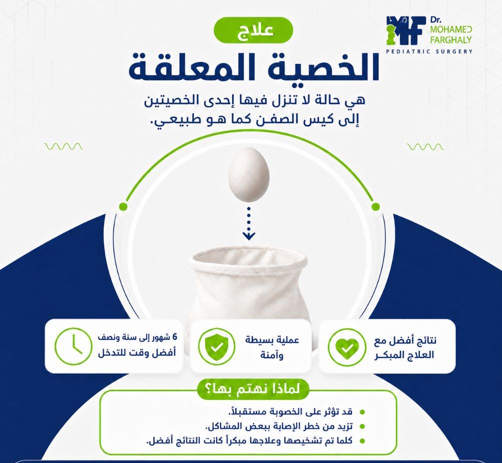 الخصية المعلقة عند الاطفال